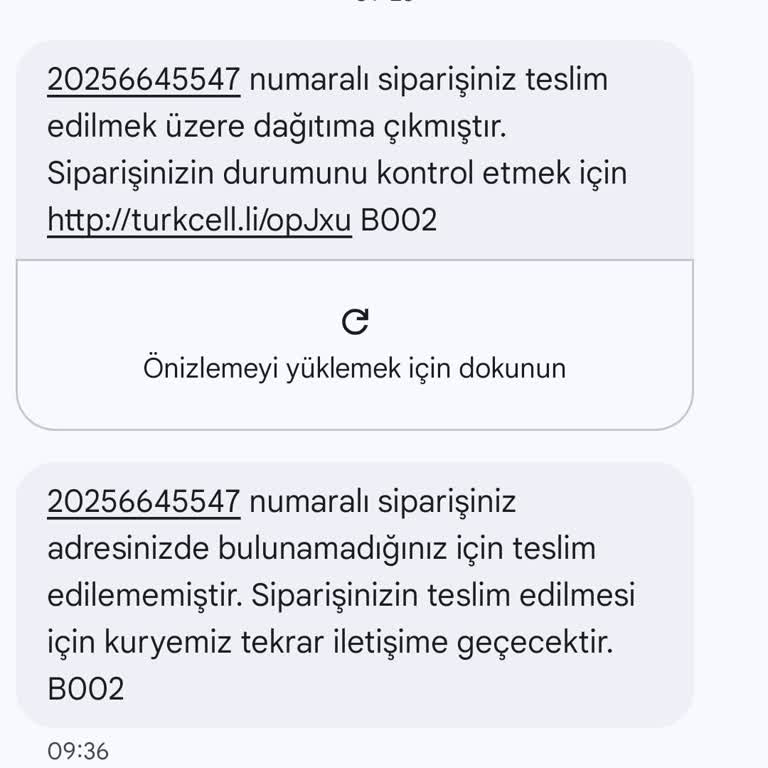 Kargo Teslimatında Bilgilendirme Ve Dağıtım Sorunu Yaşıyorum