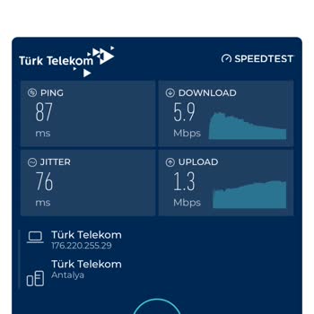 Alanya Merkezde Türk Telekom Mobil Çekim Ve İnternet Sorunu