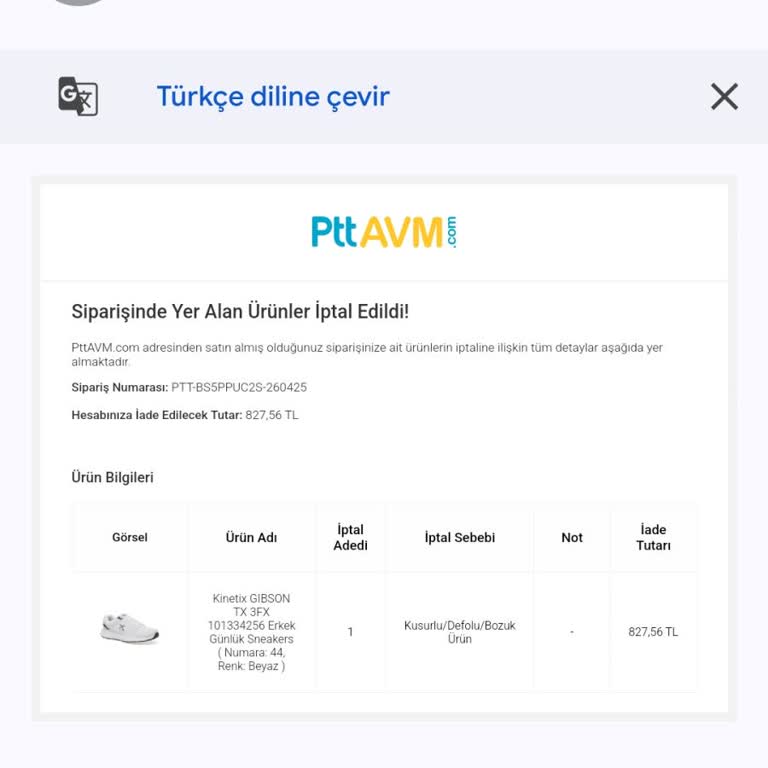 Cem Pekşen Ayakkabı Satın Aldığım Ayakkabı İptal Edildi, Mağdur Edildim