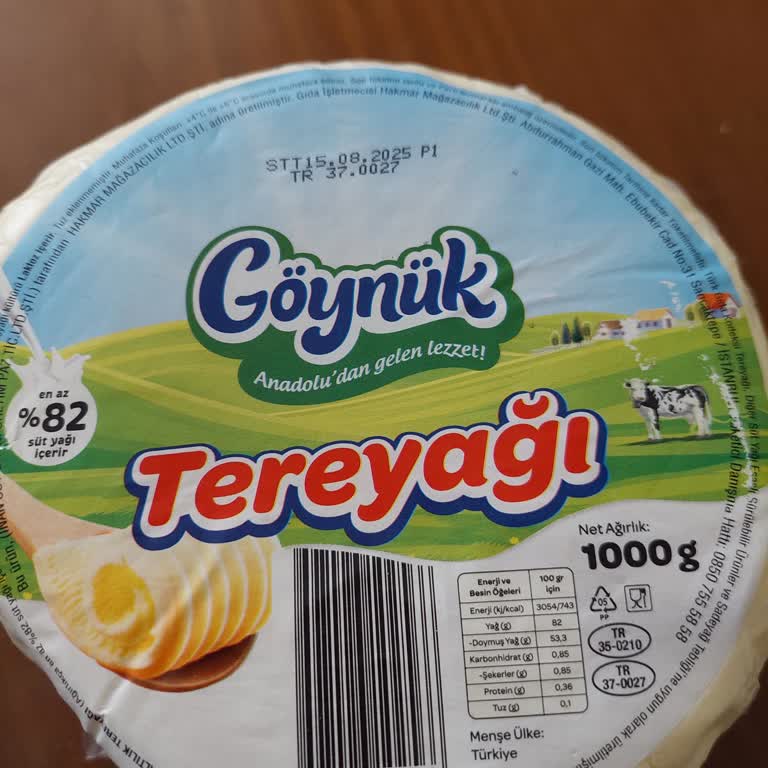 Aldığım Tereyağı Yemeklerin Tadını Bozdu, İade Alınmadı