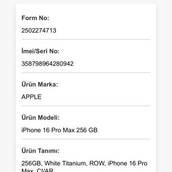 Yurt Dışı İphone'um Serviste Onarılmadan İade Edildi, Mağduriyet Yaşadım