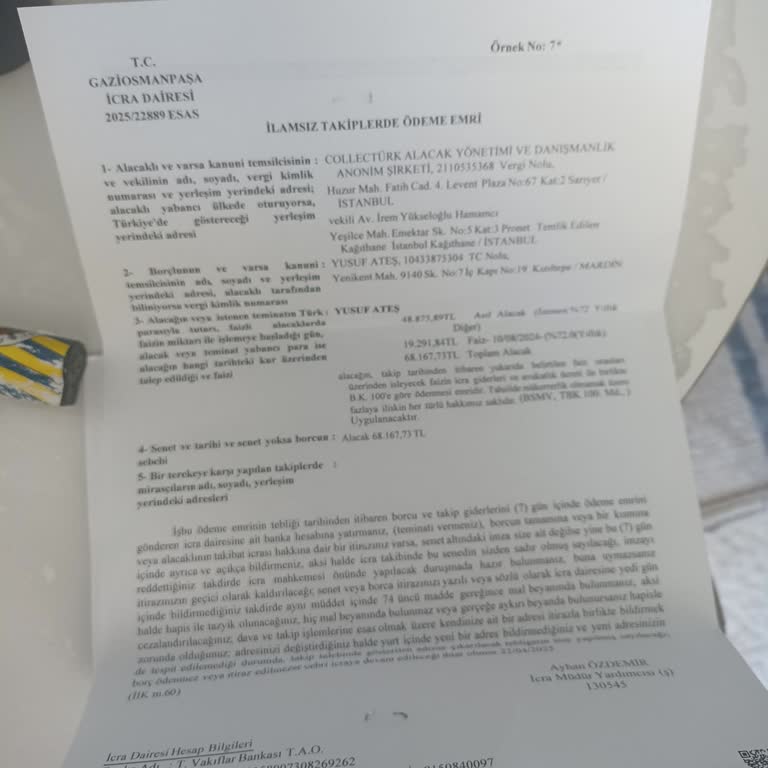 Kullanmadığım Hizmet İçin Fahiş Fatura Ve Haciz Şoku