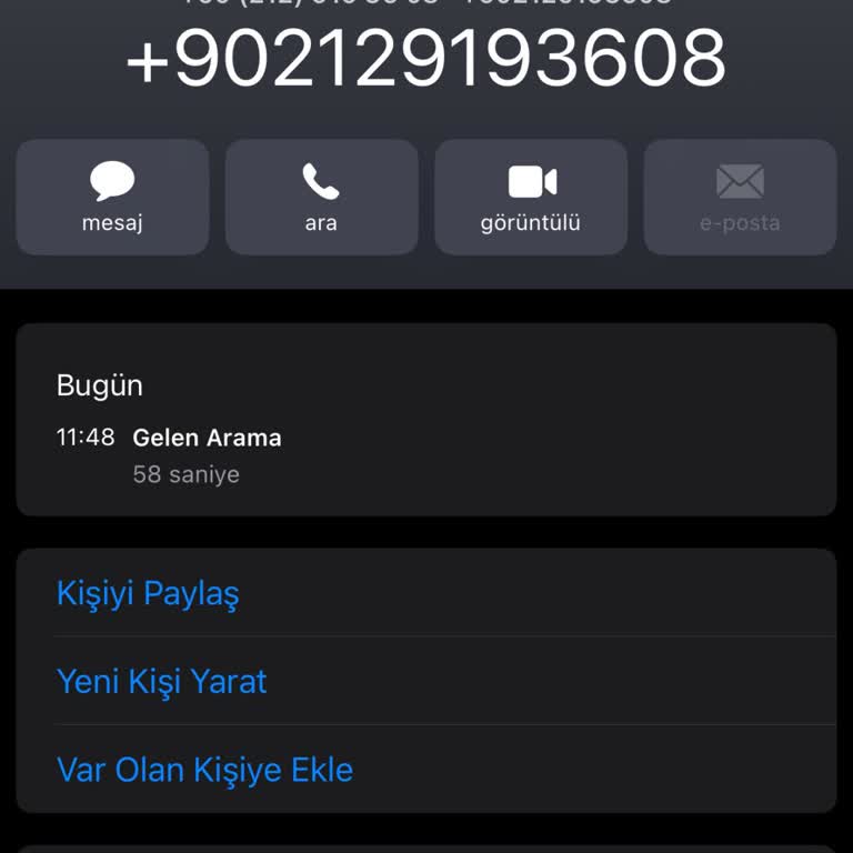 Bilinmeyen Numaradan İzinsiz Anket Ve Kişisel Veri Güvenliği Endişesi