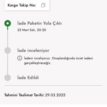 Bir Aydır İadem Yapılmıyor, Müşteri Hizmetleri Çözüm Sunmuyor