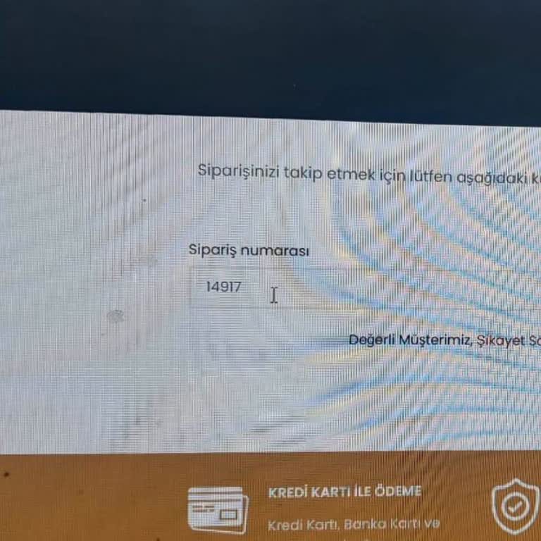 Siparişimin Gönderilmemesi Ve İletişim Sorunu