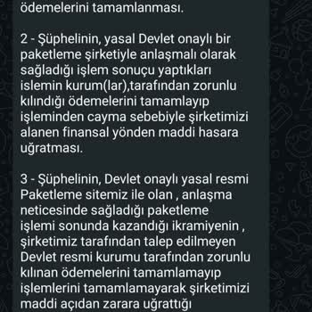 Evde Paketleme İşi Vaadiyle Kişisel Bilgilerim İzinsiz Kullanıldı
