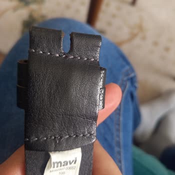 Mavi Jeans Deri Kemerin Tokası Kullanmadan Kırıldı, Müşteri Hizmeti Yetersiz