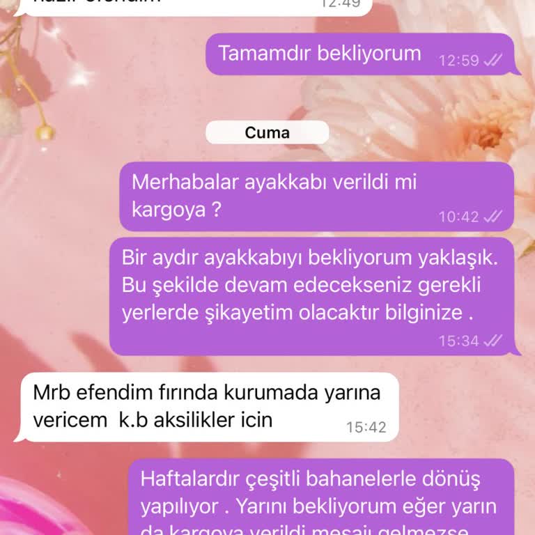 Ayakkabılarımın Tadilat Sonrası Teslimatı Sürekli Geciktiriliyor