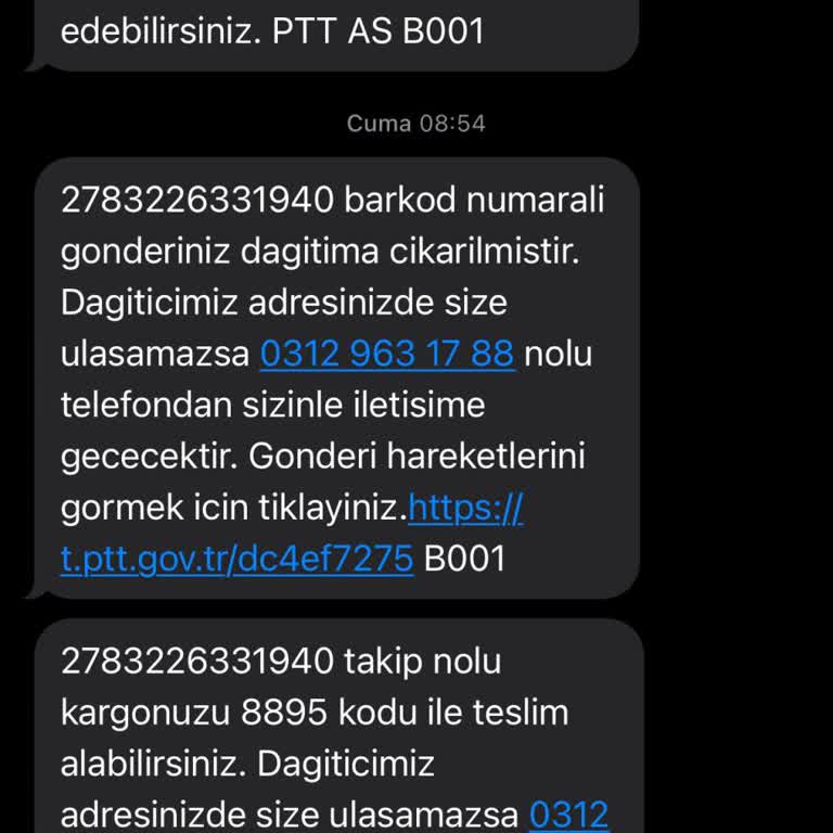 PTT Kargom Teslim Edilmedi Müşteri Hizmetleri Ve Şube Yardımcı Olmuyor