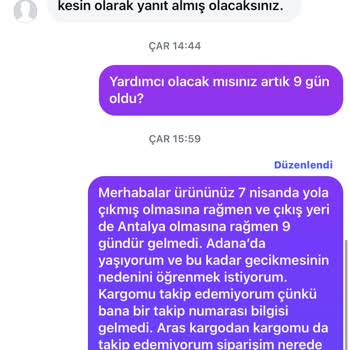 Sipariş Sonrası İletişimsizlik Ve Hesap Kapatılması Mağduriyeti
