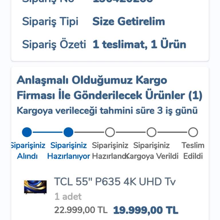 Carrefour SA'dan Alınan Televizyonun Teslim Edilmemesi Ve Yanıltıcı Bilgi