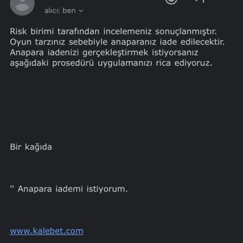 Kazancım Haksız Yere Ödenmedi, Sadece Ana Param İade Edildi!