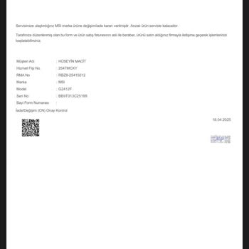 Monitör Değişim Sürecinde Bilgilendirme Eksikliği Ve Stok Sorunu