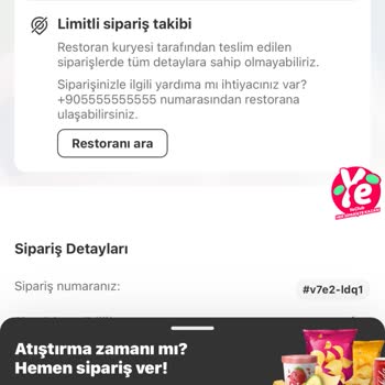 Yemek Sepeti Siparişim Eksik Ve İletişim Sağlanamıyor