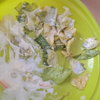 Popeyes'ten Gelen Salatada Taze Olmayan Iceberg Şikayeti