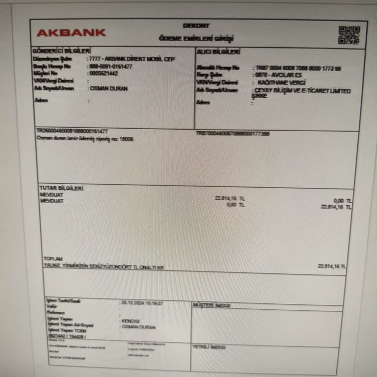 Evinidiz Aylardır Paramın İadesini Yapmıyor