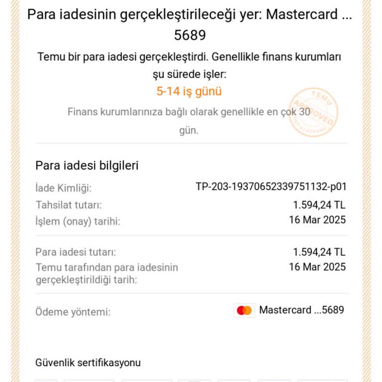 Bankanın İade İşlemini Geciktirmesi Ve Süreçte Yaşanan Sorunlar