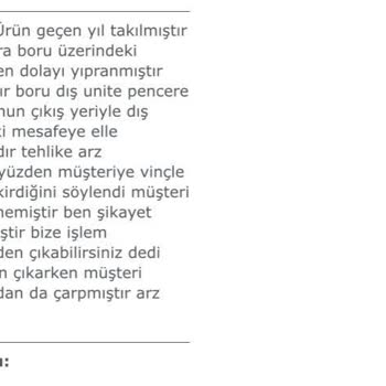 Beko Klimada Boru Sargısı Sorunu Ve Servis İlgisizliği