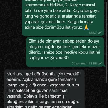 Yanlış Kargo Gönderimi Ve Ücret İadesi Sorunu Nedeniyle Marka İtibarının Zedelenmesi