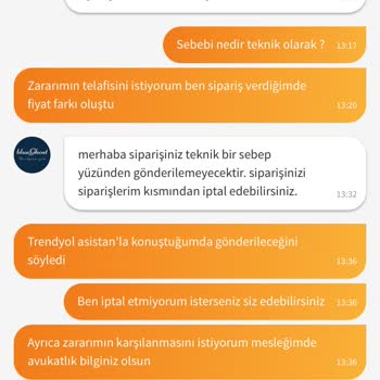 Siparişim Hazırlanmıyor, Satıcı Ve Trendyol'dan Yanıt Yok