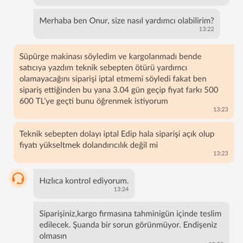 Siparişim Hazırlanmıyor, Satıcı Ve Trendyol'dan Yanıt Yok