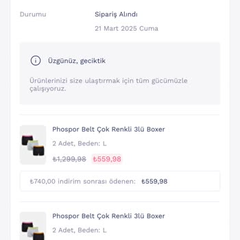Siparişim Eksik Geldi, İade Süreci Belirsiz