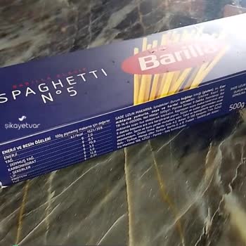 Barilla Makarna Hayal Kırıklığı