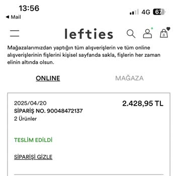 Teslim Edilmeyen Ürün Ve Hatalı İade Mağduriyeti
