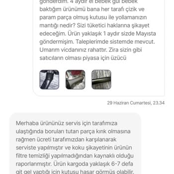 Hepsiburada Ve Philips'ten Aldığım Süpürgede Sorunlar Çözülmüyor, Müşteri Hizmetleri Yetersiz