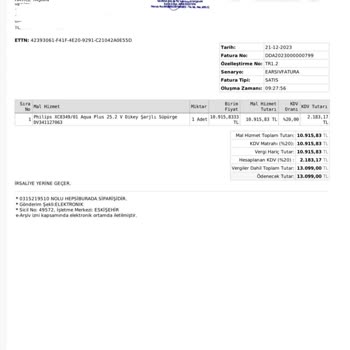 Hepsiburada Ve Philips'ten Aldığım Süpürgede Sorunlar Çözülmüyor, Müşteri Hizmetleri Yetersiz