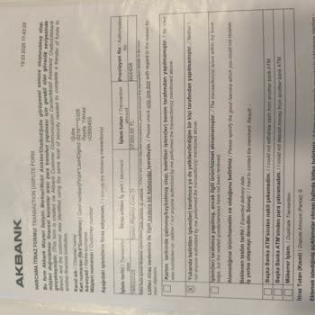 Akbank Kredi Kartımdan Onaysız 37350 TL Çekildi Bankadan Çözüm Alamadım