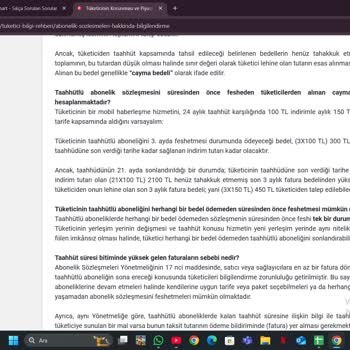 D-Smart Fırtına Sonrası Hizmet Yok, Cayma Bedeli Şaibeli