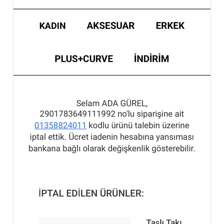 Siparişim Kargolanmadı, Bilgim Dışında İade Yapıldı Ve Yanlış/Defolu Ürün Gönderildi