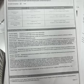 Sözleşme Bitiminde Bilgilendirme Yapılmadan Fahiş Fatura Kesilmesi