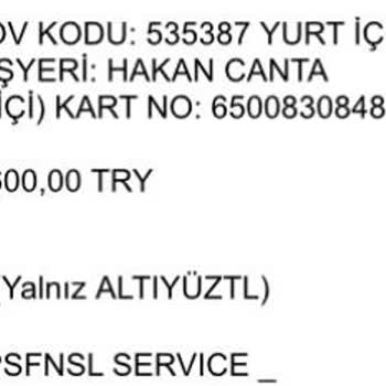 Kırık Çanta Satışı Ve İade Reddi Mağduriyeti