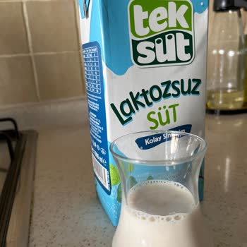 Laktozsuz Sütte Pembemsi Renk Endişesi