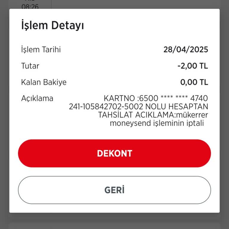 Ziraat Bankası'nda Bilgim Dışında Gerçekleşen Mükerrer Para Transferi Ve Güvenlik Endişesi