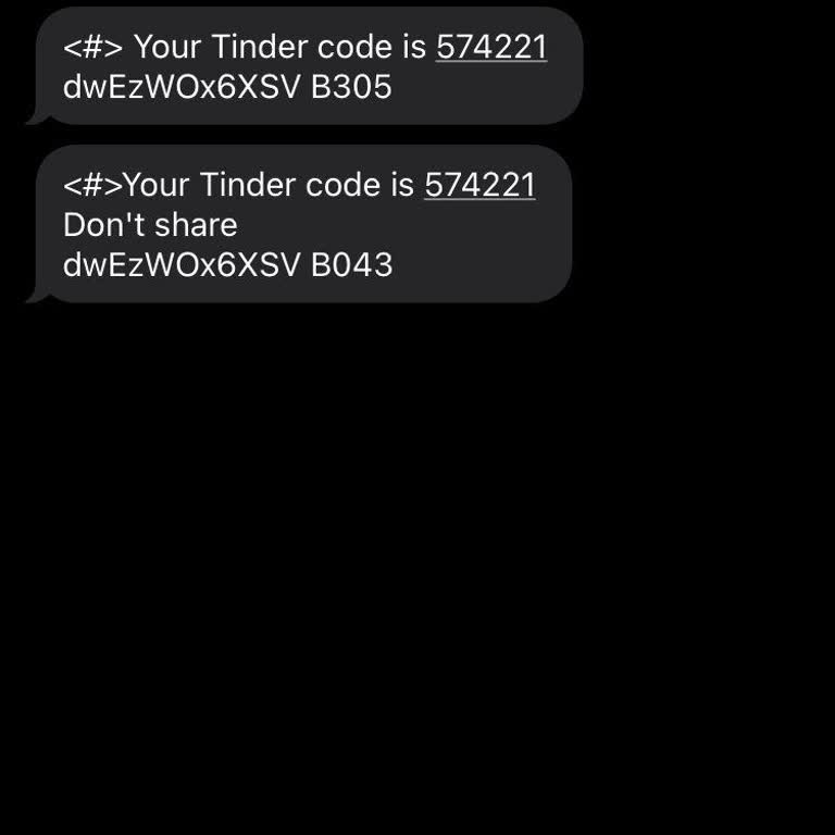 Tinder'dan Onaysız Kod Mesajları Alıyorum
