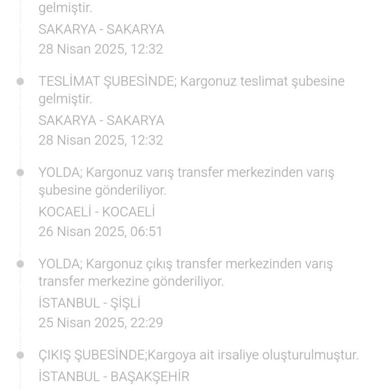 Kargom Şubede Kayboldu Adres Yanlışlığı Mağduriyet Yaşattı