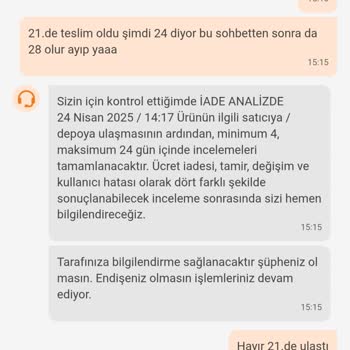 İade Ücreti Hala Yatmadı, Mağdur Ediliyorum