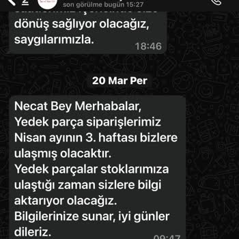 Peugeot XP400 GT Egzoz Garanti Değişimi Sürekli Oyalama