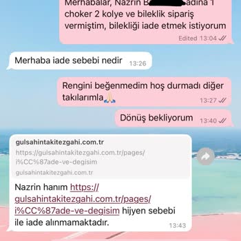 Beğenilmeyen Ürünün İadesi Reddi Ve Yasal Hakların Göz Ardı Edilmesi