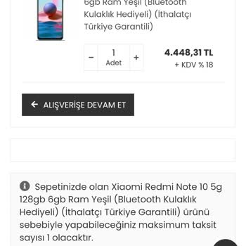 Aldığım Xiaomi Telefon Klon Çıktı Satıcı Sorumluluk Kabul Etmiyor
