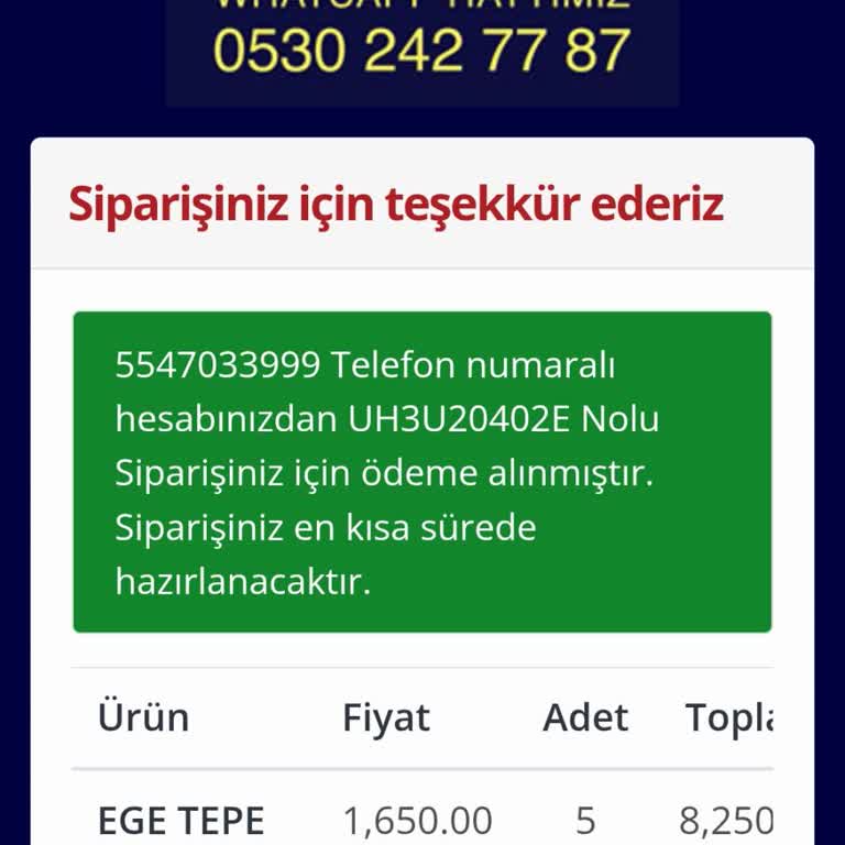 40 Gündür Teslim Edilmeyen Sipariş Ve İletişimsizlik Mağduriyeti