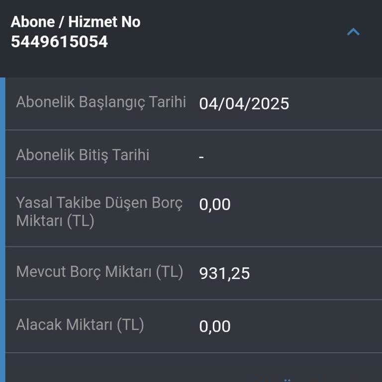 Kullanılmayan E-Sim Hattı İçin Yüksek Cayma Bedeli Talebi