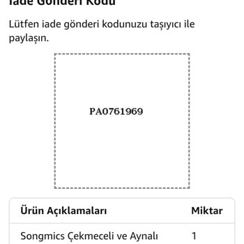 Kırık Ürün Ve İşlemeyen Kargo Sistemi Mağduriyeti