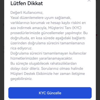 KYC Adres Doğrulama Sorunu Ve Müşteri Desteğine Ulaşamama