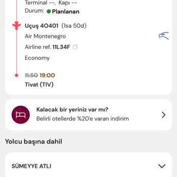 Uçuş Saati Yanlış Bilgilendirmesi Nedeniyle Mağduriyet Ve İade Talebi