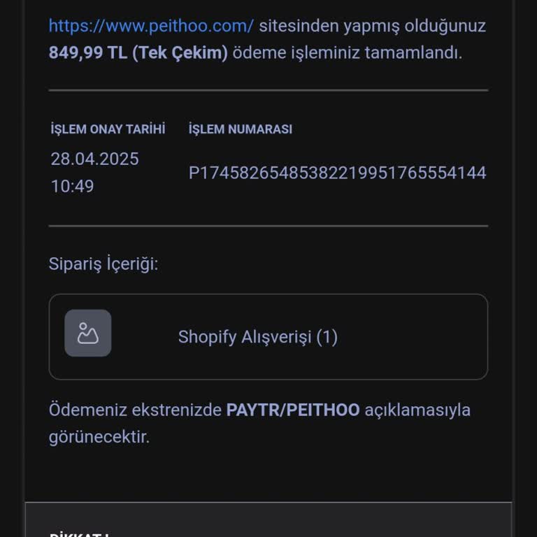 İletişim Eksikliği Nedeniyle Sipariş İptali Yapılamıyor