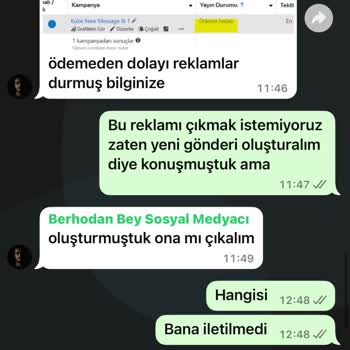 Ödeme Sonrası Eksik Hizmet Ve İade Sorunu Yaşadım